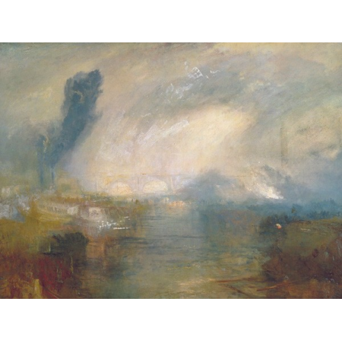 The Thames above Waterloo Bridge