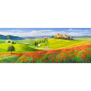 Verso il borgo in Toscana