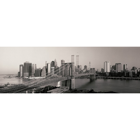 Brooklyn Bridge and Manhattan at Sunrise