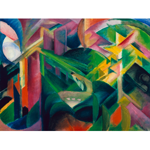 Deer in a Monastery Garden