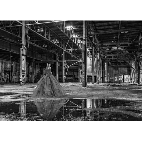 Unconventional Womenscape 8, The Factory (BW)