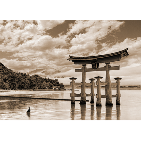 Itsukushima Shrine, Hiroshima, Japan...