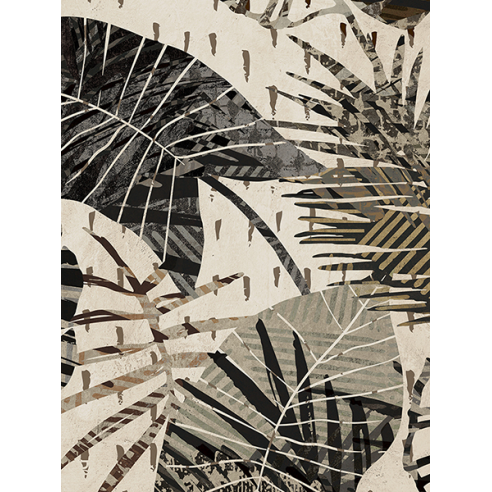 Grey Palms Panel I