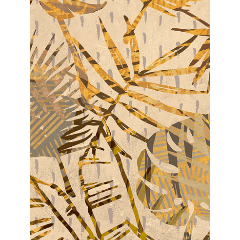 Golden Palms Panel II