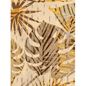 Golden Palms Panel III