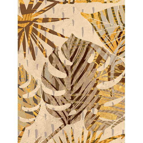 Golden Palms Panel III