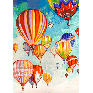 Danza di mongolfiere (detail)