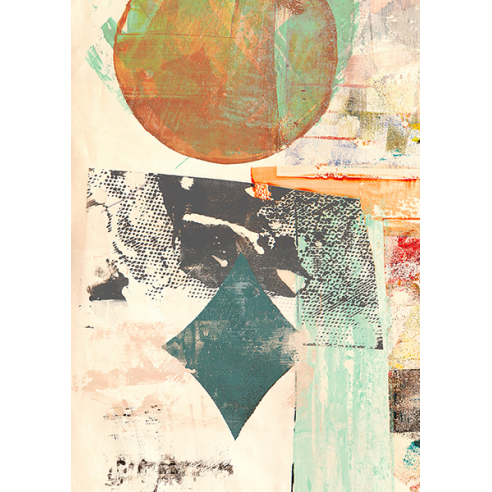 Pop Love 3 (detail, Moon)