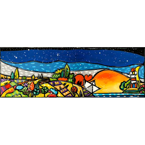 È un romantico tramonto