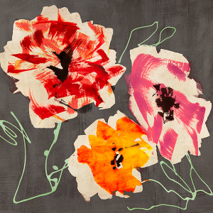 Neon Flowers I (detail)