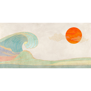 The Big Wave (detail)