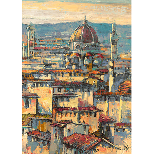 Sole su Firenze (detail)