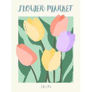 Flower Market: Tulips