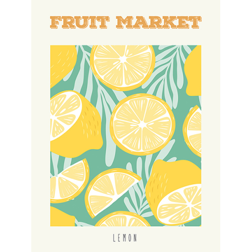 Fruit Market: Lemon