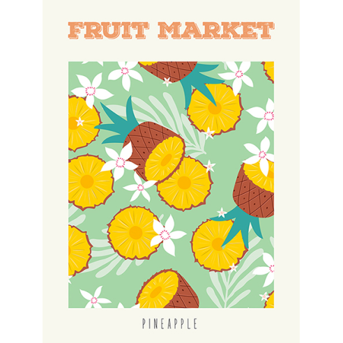 Fruit Market: Pineapple