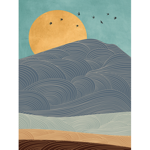 Golden Moon (detail)