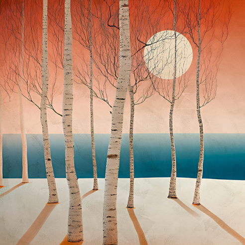 Moonlight on the Sea I