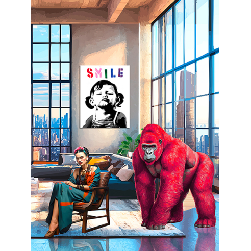 Surrealoft, At the Girls' (detail)