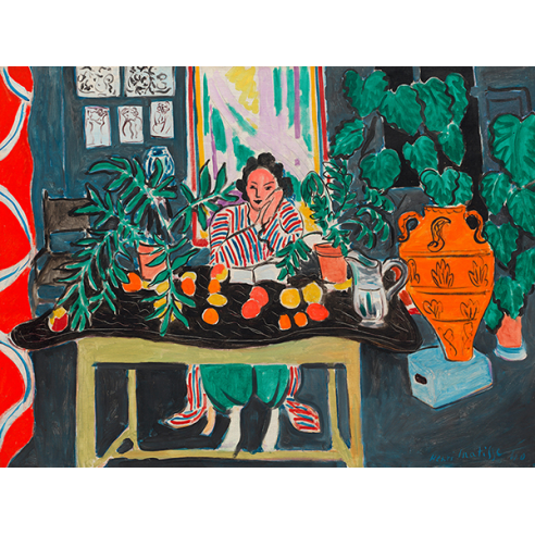 Interior with an Etruscan Vase