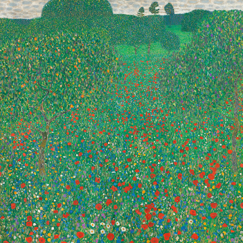 Flowering Poppies, 1907