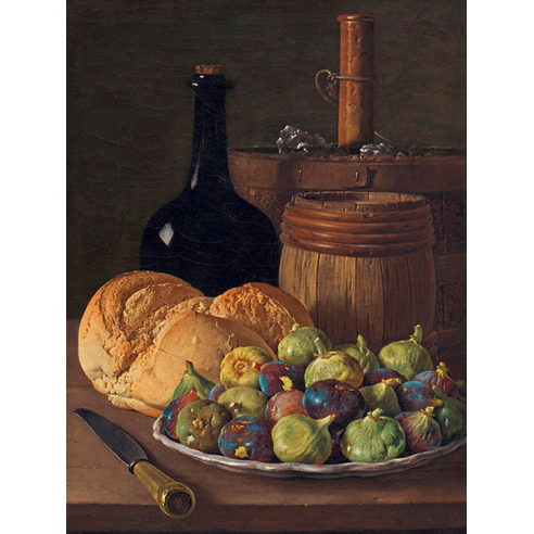 Still Life with Figs and Bread, c. 1770