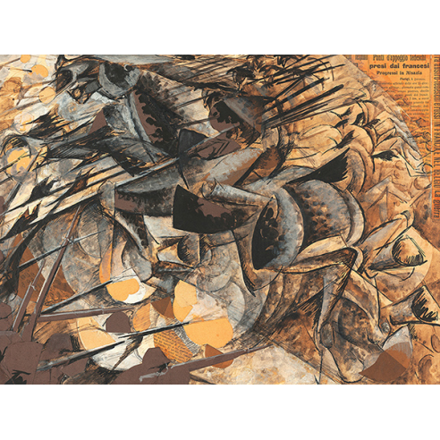 Carica di lancieri, 1915