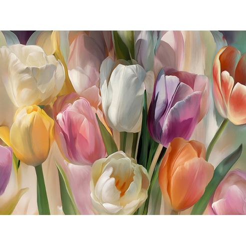 soft tulips (detail)