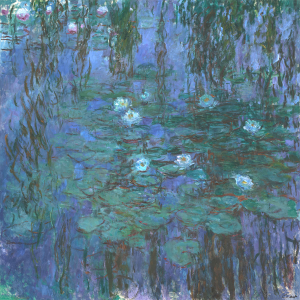 Blue Water Lilies, 1916-1919