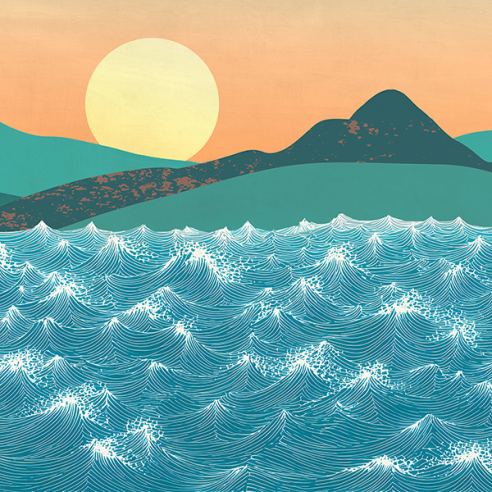 Waves (detail)