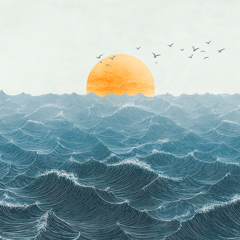 Misty Sea (detail)