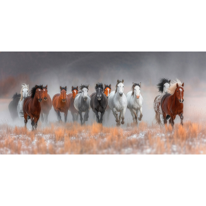 Herd of Mustangs
