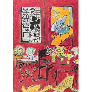 Grand Intérieur rouge, 1948
