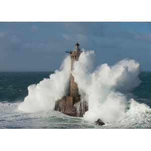 Le phare du Four lors de la...