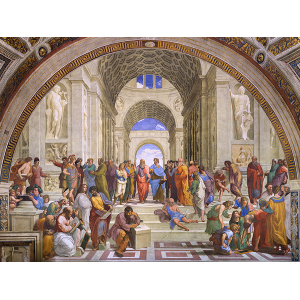 Scuola di Atene (restored)...