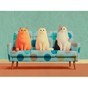 Cats on a Sofa