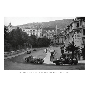 Passing at the Monaco Grand...