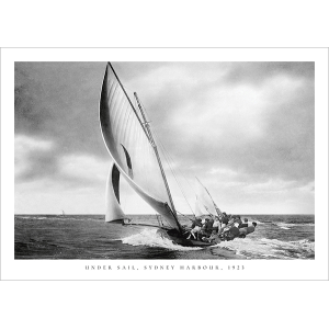 Under sail, Sydney Harbour,...