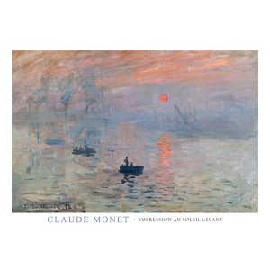 Impression au soleil levant