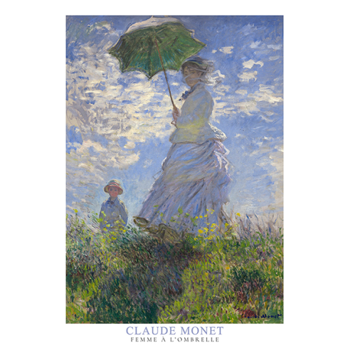 Femme à l'ombrelle