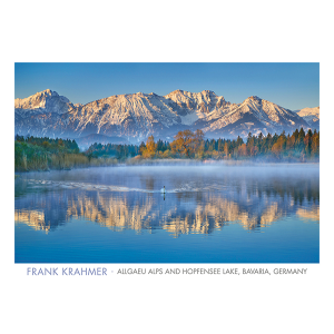 Allgaeu Alps and Hopfensee...